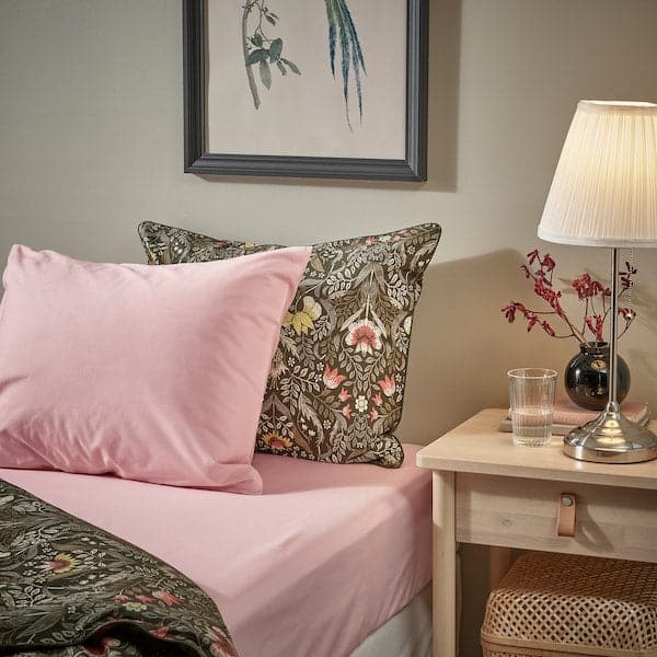 Ikea ULLVIDE - Sheet with corners, pale pink, , 90x200 cm
