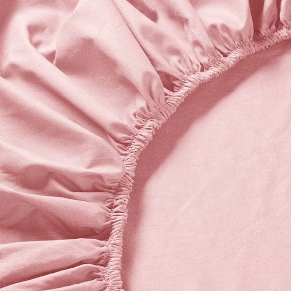 Ikea ULLVIDE - Sheet with corners, pale pink, , 180x200 cm