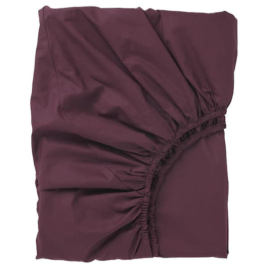 ULLVIDE - Lenzuolo con angoli, rosso intenso, , - best price from Maltashopper.com 70558085