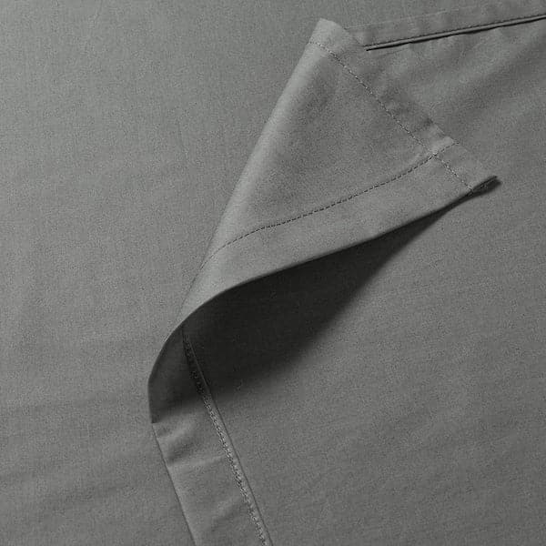 ULLVIDE Sheet - grey 240x260 cm , 240x260 cm - Premium Bedding from Ikea - Just €32.99! Shop now at Maltashopper.com