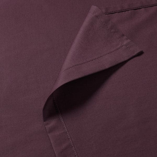 Ikea ULLVIDE - Sheet, deep red, , 240x260 cm