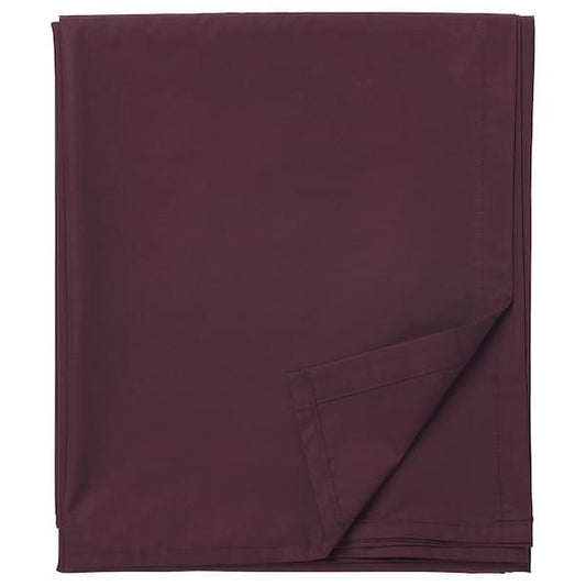 Ikea ULLVIDE - Sheet, deep red, , 240x260 cm