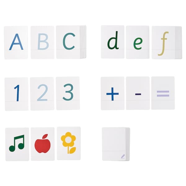 UNDERHÅLLA - Cards w letters, numbers, signs - best price from Maltashopper.com 60552159