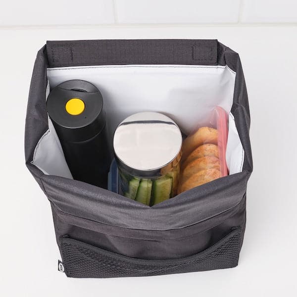 UNDERSÖKA - Insulated travel mug, black, 0.4 l - best price from Maltashopper.com 30497268