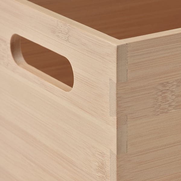 Ikea UPPDATERA - Storage box, light bamboo, 16x24x15 cm