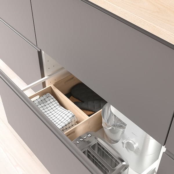 Ikea UPPDATERA - Storage box, light bamboo, 24x32x15 cm