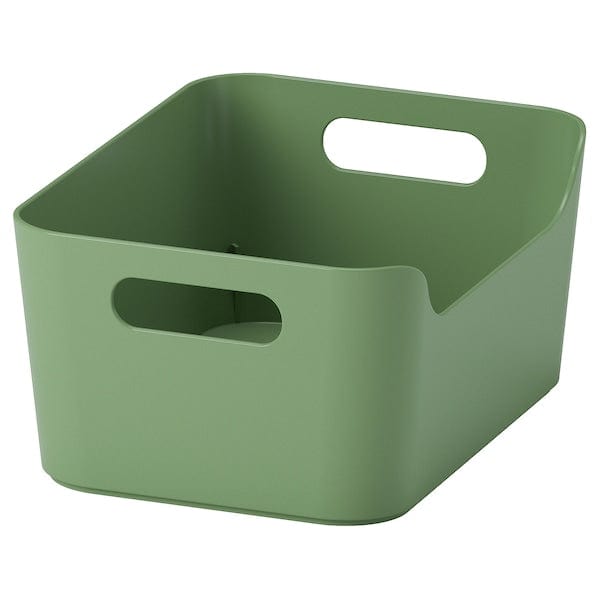 Ikea UPPDATERA - Box, green, 24x17 cm
