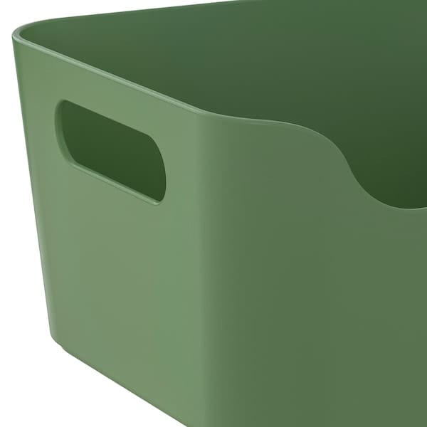 Ikea UPPDATERA - Box, green, 24x17 cm