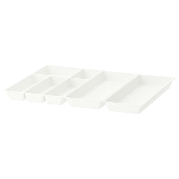 Ikea UPPDATERA - Cutlery tray/2 utensil trays, white, 72x50 cm