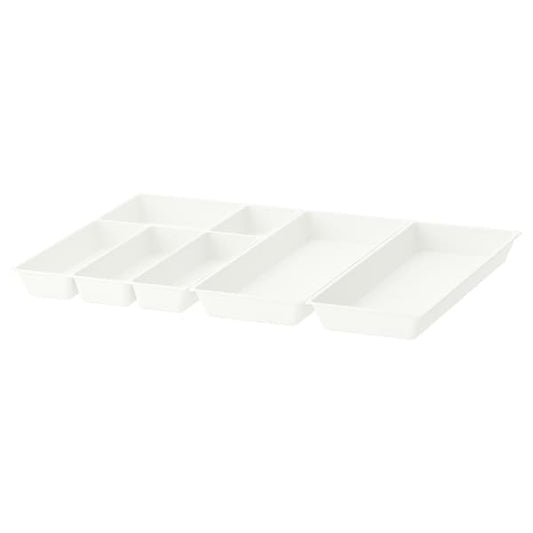 Ikea UPPDATERA - Cutlery tray/2 utensil trays, white, 72x50 cm