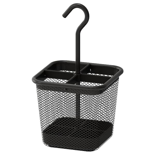 UPPDATERA - Cutlery caddy, anthracite, 12x12 cm