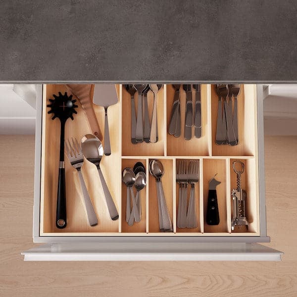 UPPDATERA - Cutlery tray, light bamboo, 52x50 cm - best price from Maltashopper.com 70433104