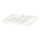 UPPDATERA cutlery tray/utensil tray, white, 52x50 cm