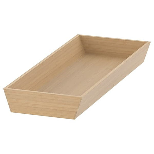 UPPDATERA - Utensil tray, light bamboo, 20x50 cm