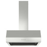 UPPFRISKANDE wall mounted extractor hood, stainless steel colour, 80 cm