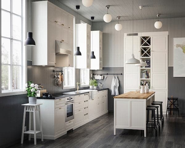 Ikea UPPFRISKANDE Hood to be fixed to the wall - stainless steel colour 80 cm , 80 cm