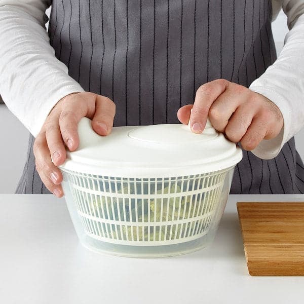 Ikea UPPFYLLD - Salad spinner, white
