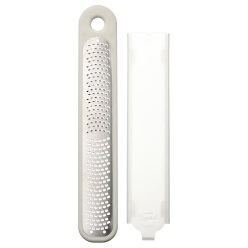 UPPFYLLD handheld grater, off-white, 23x4 cm