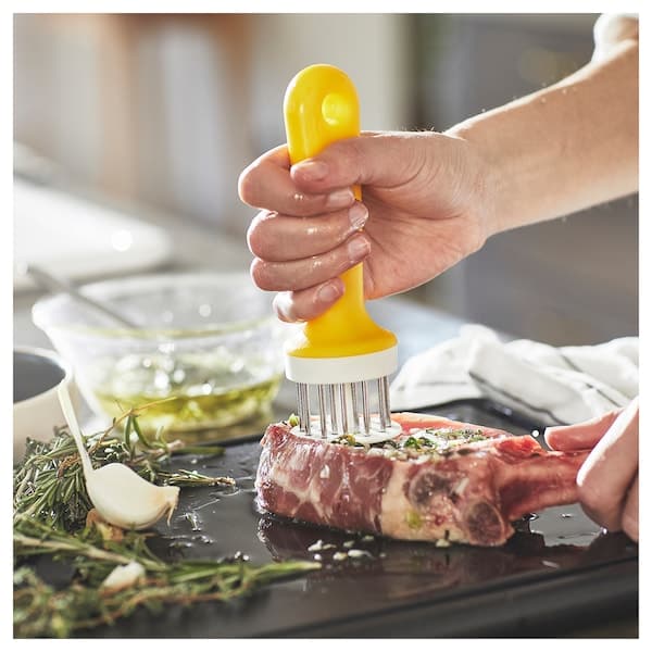 Ikea UPPFYLLD - Tenderiser tool, set of 2, green/bright yellow