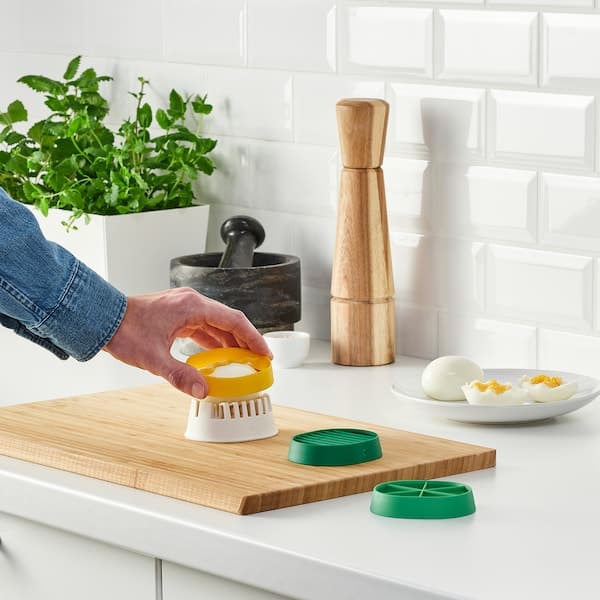 Ikea UPPFYLLD - Egg slicer, set of 4, mixed colours