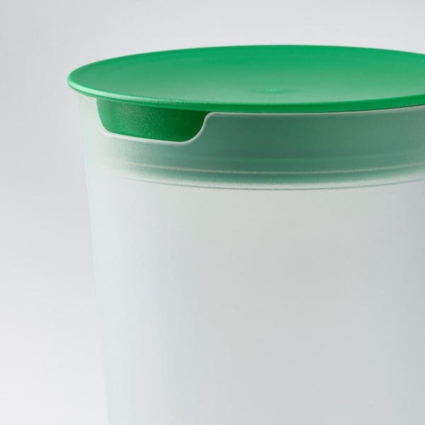 Ikea UPPFYLLD - Salad shaker with colander, bright green/transparent, , 1.4 l