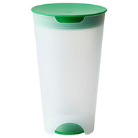UPPFYLLD - Salad shaker with colander, bright green/transparent, , 1.4 l - best price from Maltashopper.com 10528685