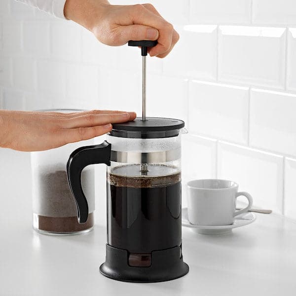 Ikea UPPHETTA - Coffee/tea maker, glass/stainless steel, 1 l