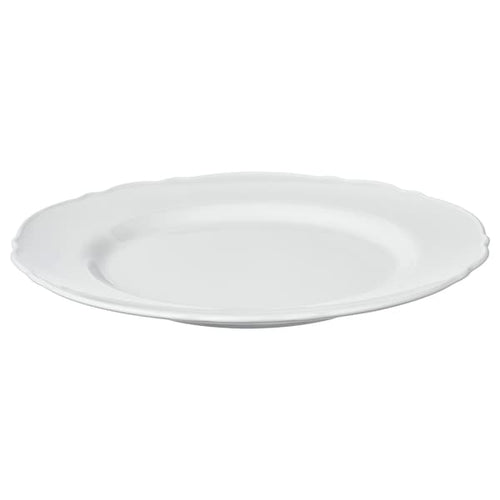 UPPLAGA - Plate, white, 28 cm