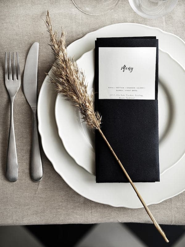 Ikea UPPLAGA - Plate, white, 28 cm