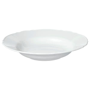 Ikea UPPLAGA - Deep plate, white, 26 cm