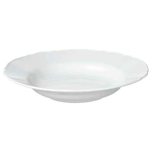Ikea UPPLAGA - Deep plate, white, 26 cm
