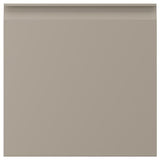 UPPLÖV door, matt dark beige, 40x40 cm
