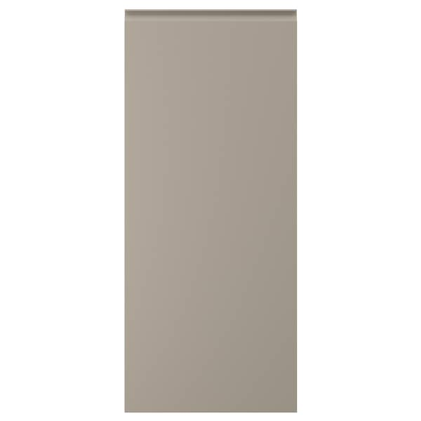 UPPLÖV - Door, matt dark beige, 60x140 cm - best price from Maltashopper.com 10470482