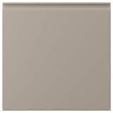 UPPLÖV door, matt dark beige, 60x60 cm