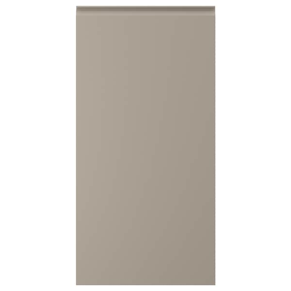 UPPLÖV - Door, matt dark beige, 60x120 cm - best price from Maltashopper.com 30470481