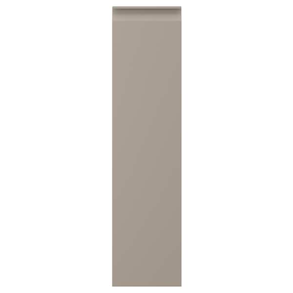 UPPLÖV - Door, matt dark beige, 20x80 cm - best price from Maltashopper.com 40470471