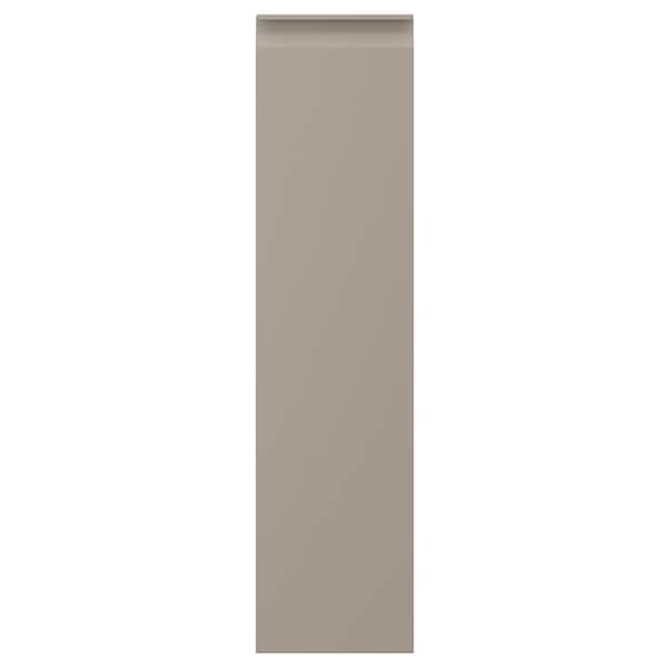 Ikea UPPLÖV - Door, matt dark beige, 20x80 cm
