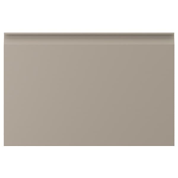 UPPLÖV - Door, matt dark beige, 60x40 cm - best price from Maltashopper.com 40470485