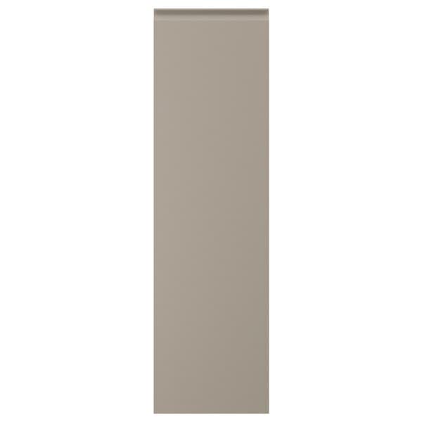 UPPLÖV - Door, matt dark beige, 40x140 cm - best price from Maltashopper.com 50470475