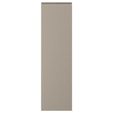UPPLÖV door, matt dark beige, 40x140 cm