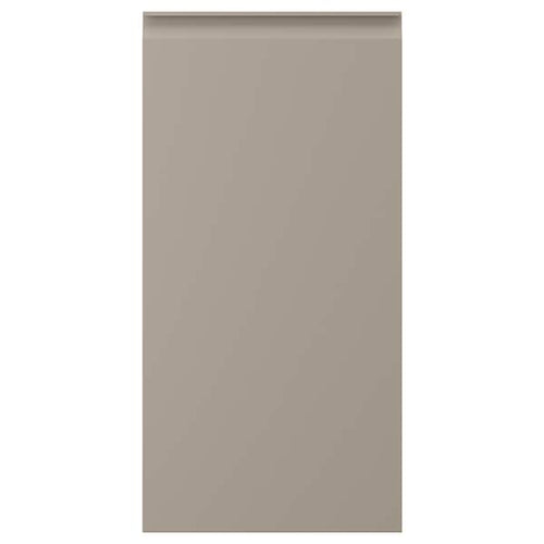 UPPLÖV - Door, matt dark beige, 40x80 cm