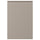 UPPLÖV door, matt dark beige, 40x60 cm