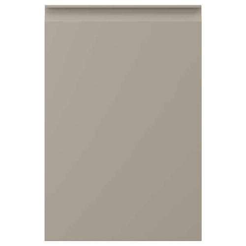 UPPLÖV - Door, matt dark beige, 40x60 cm