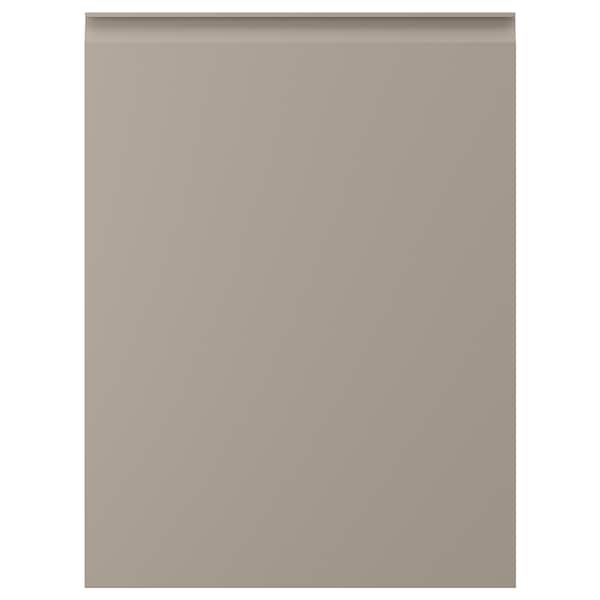 UPPLÖV - Door, matt dark beige, 60x80 cm - best price from Maltashopper.com 00470487
