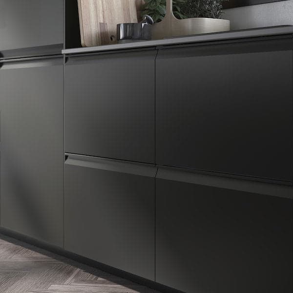 Ikea UPPLÖV - Drawer front, matt anthracite, 60x20 cm