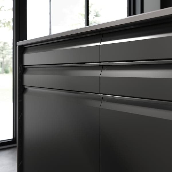 UPPLÖV - Drawer front, matt anthracite, 60x40 cm - best price from Maltashopper.com 80526782