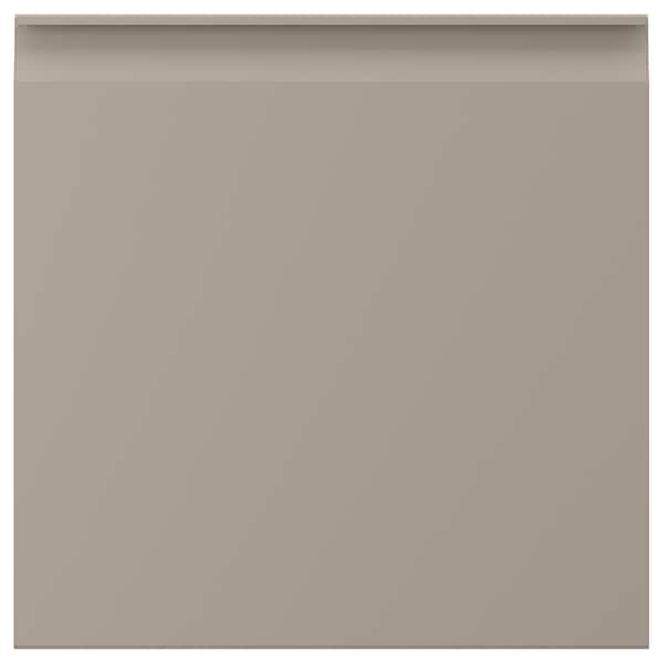 UPPLÖV - Drawer front, matt dark beige, 40x40 cm - best price from Maltashopper.com 20470491