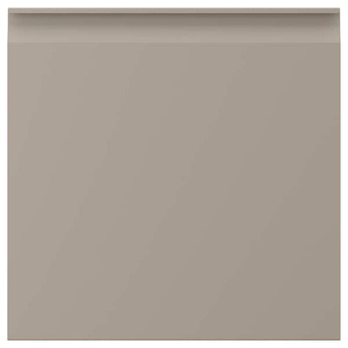 UPPLÖV - Drawer front, matt dark beige, 40x40 cm