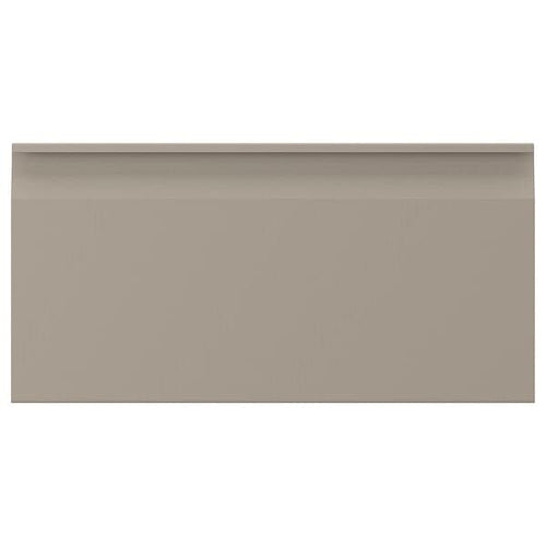 UPPLÖV - Drawer front, matt dark beige, 40x20 cm