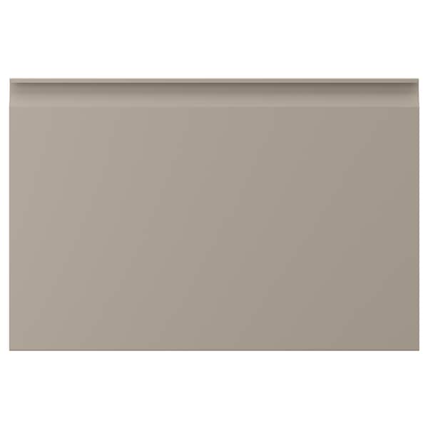 UPPLÖV - Drawer front, matt dark beige, 60x40 cm - best price from Maltashopper.com 60470494
